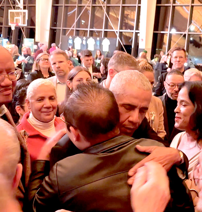 加拿大28集团董事局主席徐鹏应邀出席奥巴马总统“欢迎回家”招待会